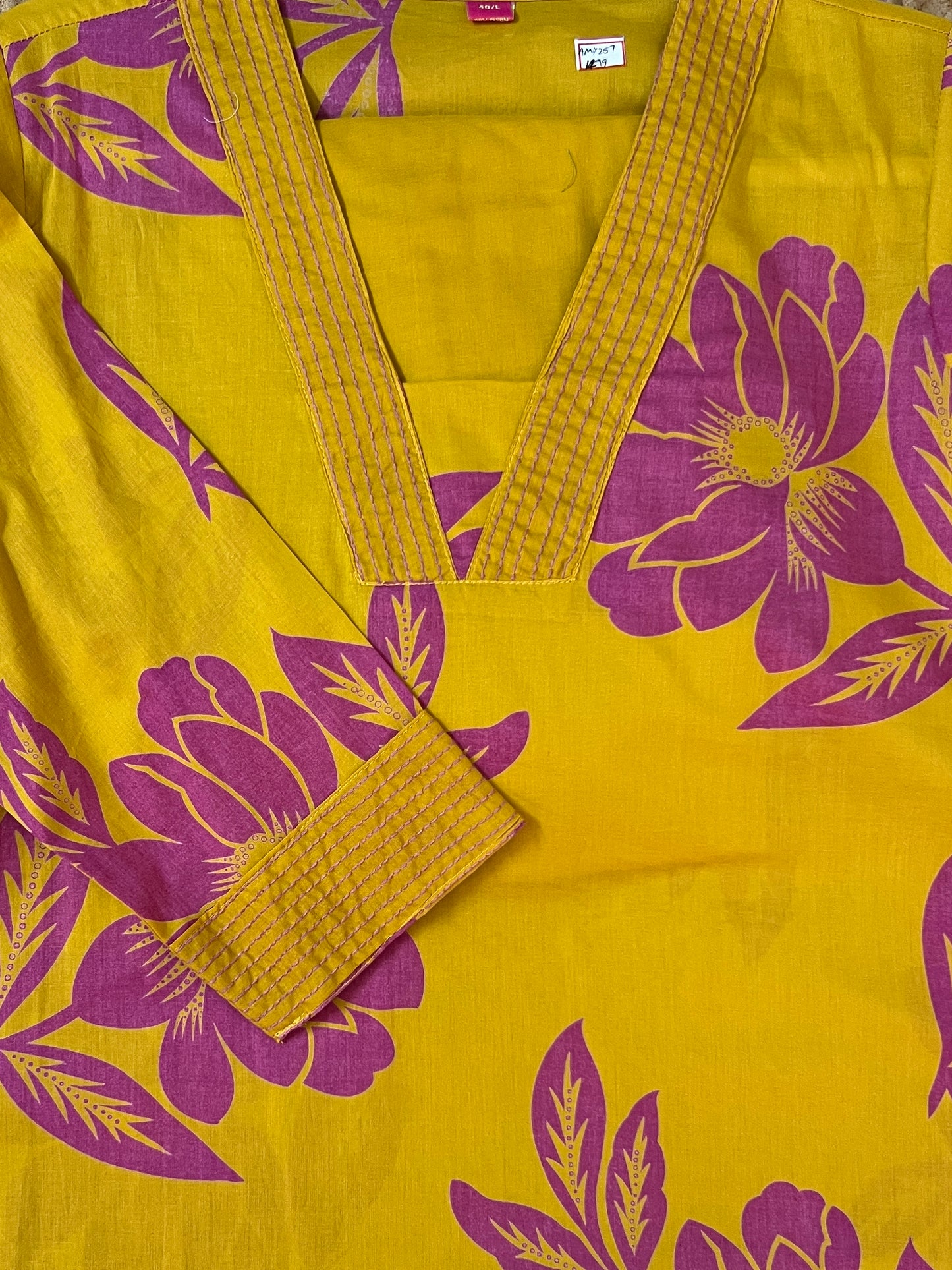 Pink Yellow cord set