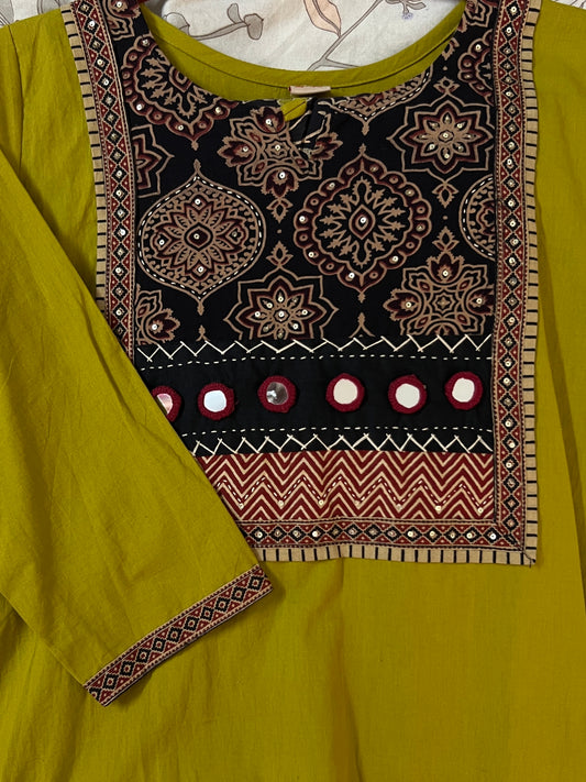 Olive Green suit set