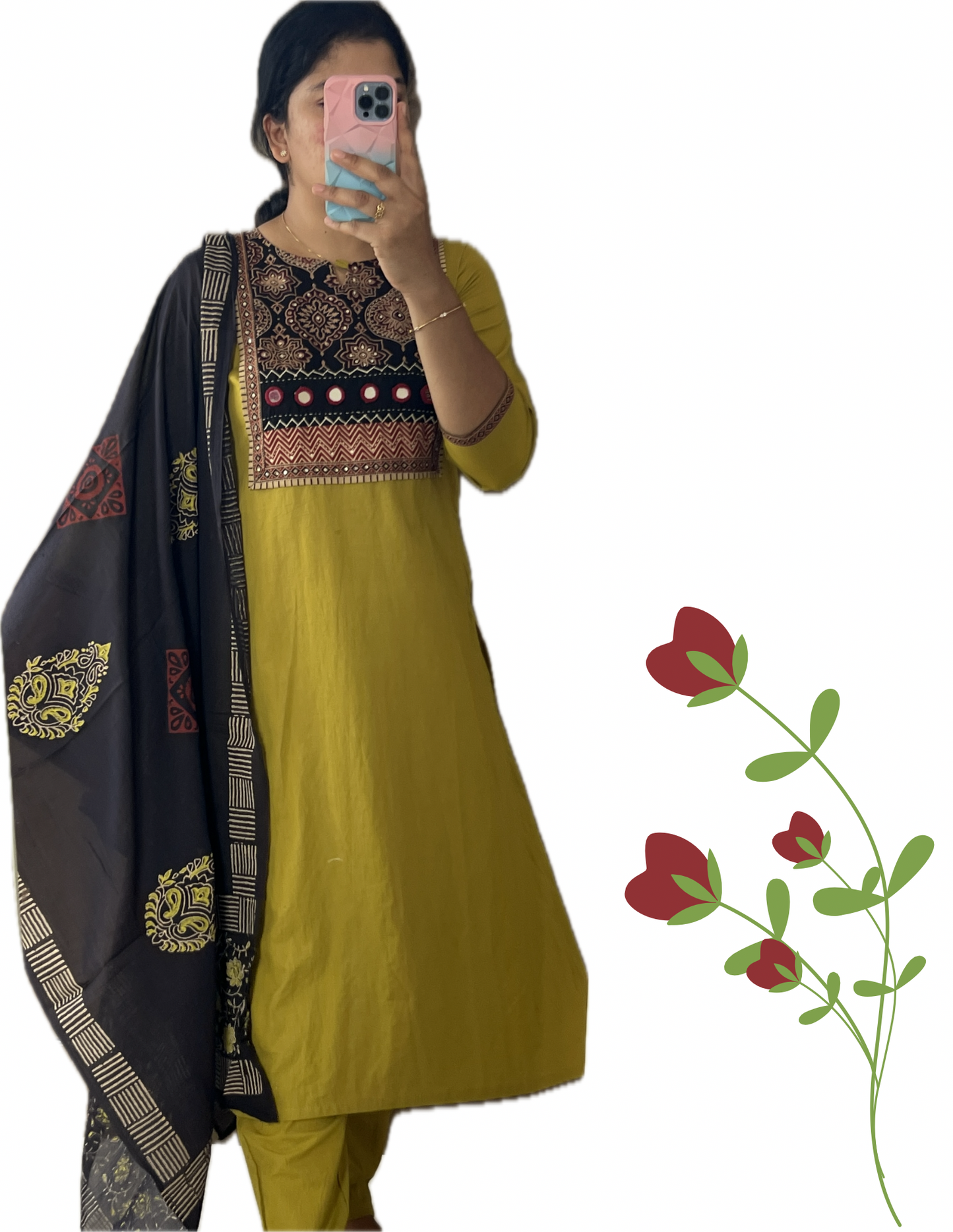 Olive Green suit set