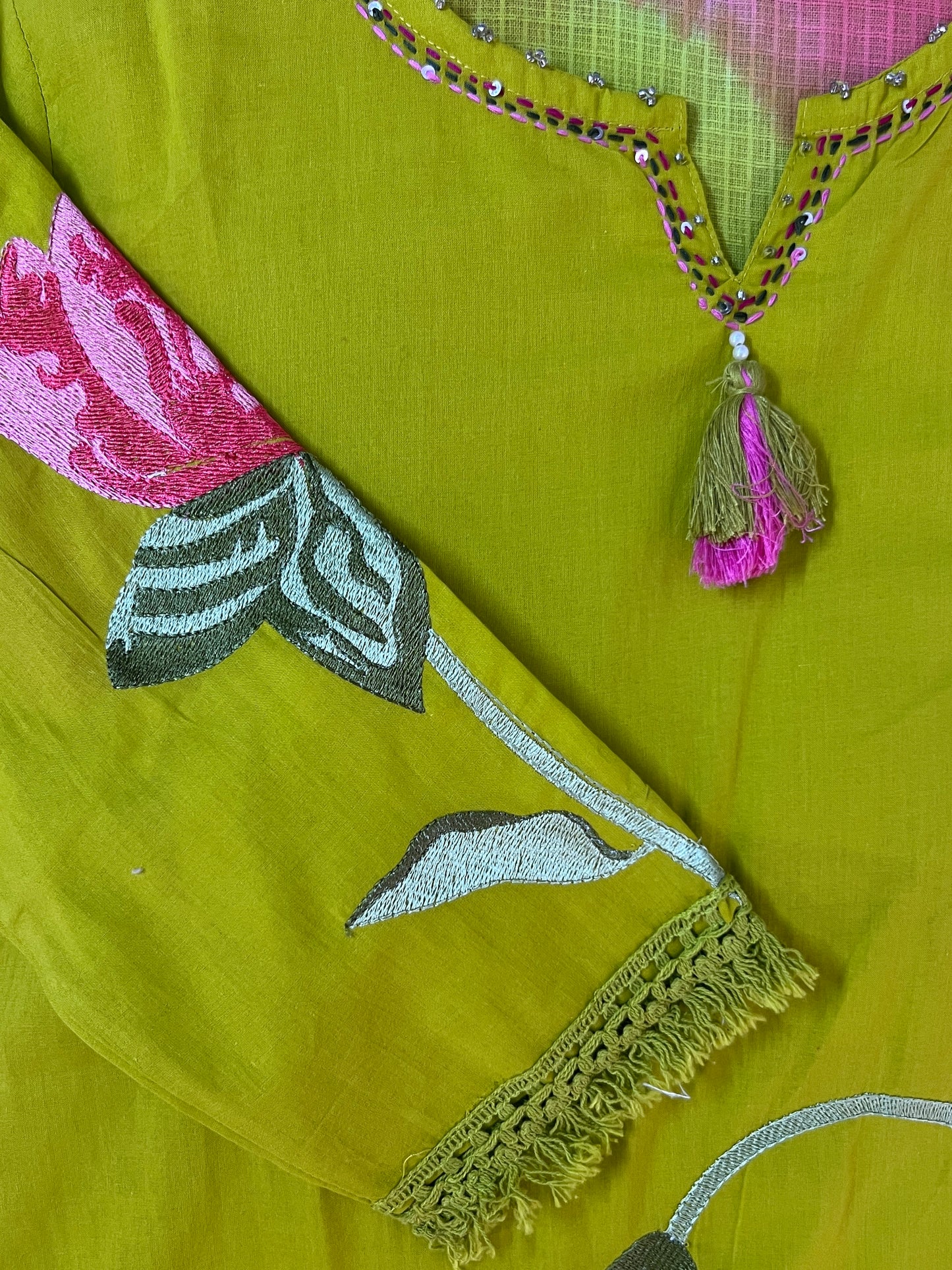 Lemonade pink suit set