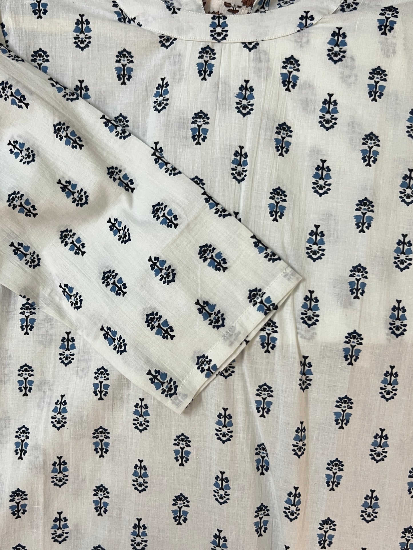 White Buta Cord Set
