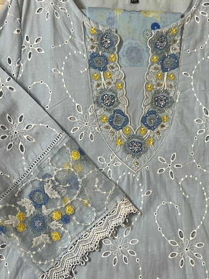 Ice Blue Suit set