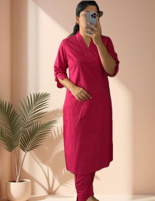 Pink Cord Set