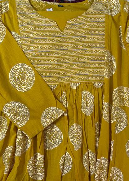 Yellow chakra suit set