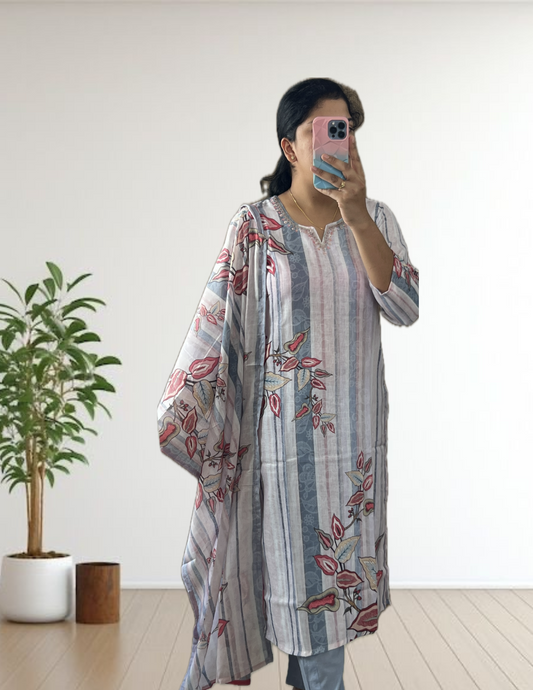 Pastel Multicolor Suit Set