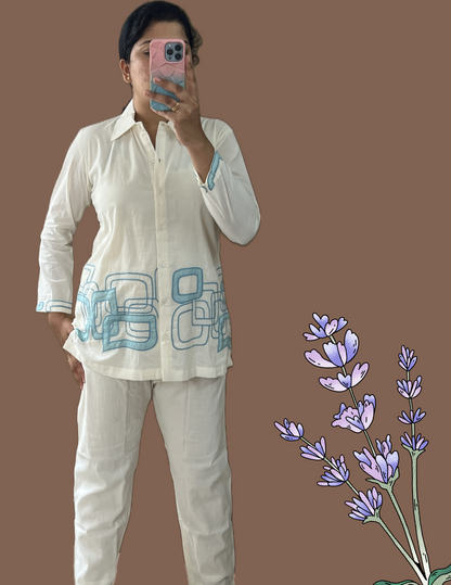 Blue Square cord set