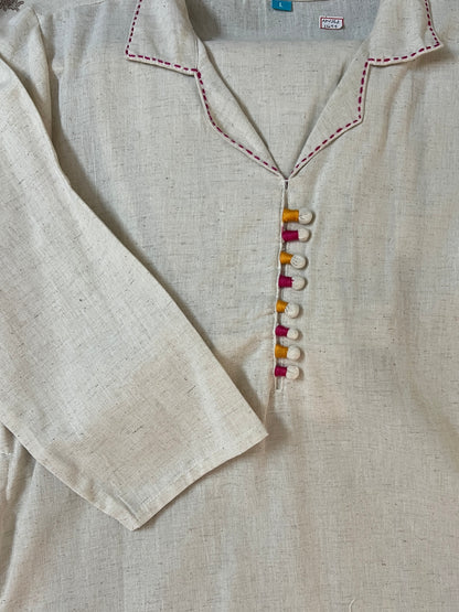 White bird cord set