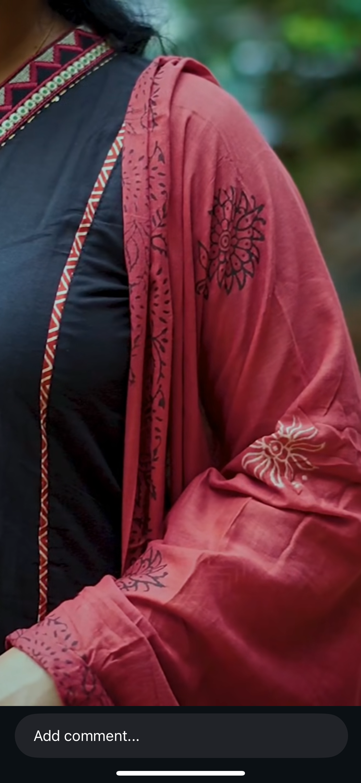 Black Embroidered Suit Set